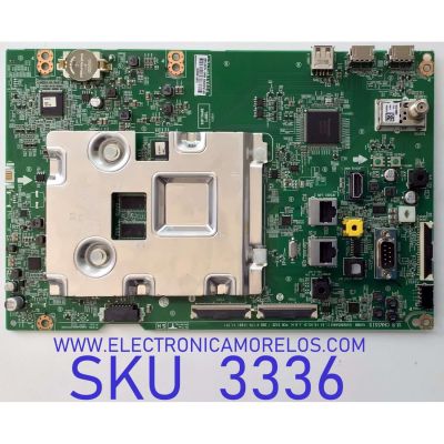 MAIN PARA SMART TV LG 4K UHD (3840 x 2160) NUMERO DE PARTE EBU65741401 / EAX690548C1 (1.0) 9M1L00P4-0004 / XU9NV1A076 / PANEL NC940DGG-AAGX1 / MODELO 49UT640S0UA.BUSYLJM